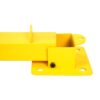 Folding Parking Post with Padlock – 75 cm, Lockable Parking Barrier with Padlock