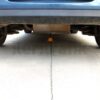 Key Lock Folding Parking Post 75 cm, Lockable Parking Barrier