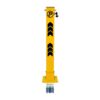 Key Lock Folding Parking Post 75 cm, Lockable Parking Barrier