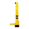 Oval Type Key Lock Parking Pole