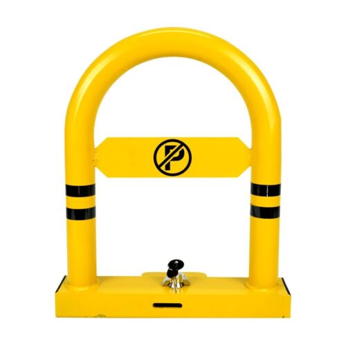 Oval Type Key Lock Parking Pole