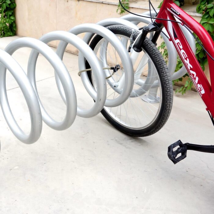 Spiral Bike Parking Rack 150 X 50 X 70 cm
