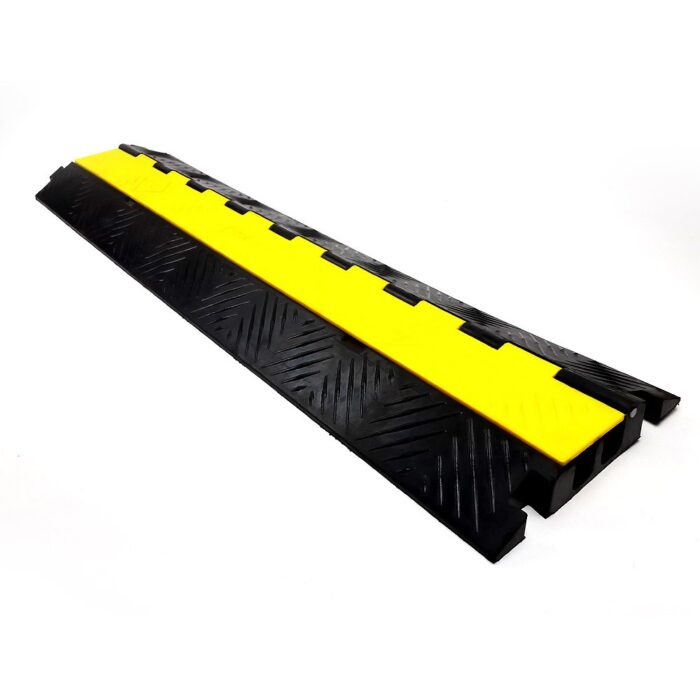 2 Channel Cable Protector Ramp 25 x 100 x 4,5 cm