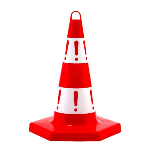 Eco Traffic Cone With Reflective Collar 50 cm