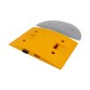Rubber Covered Speed Bump 50 x 33 cm