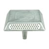 Aluminium Road Stud with Shank 10 x 10 x 2 cm