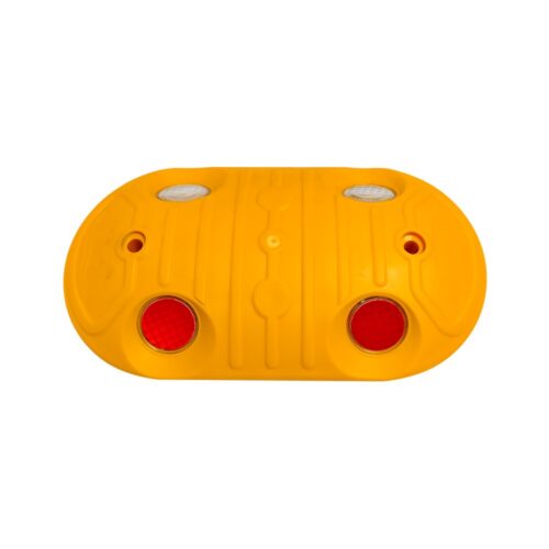 Oval Plastic Road Stud with Reflector