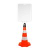 PVC Traffic Cone with 2 Reflective Collars 52 cm