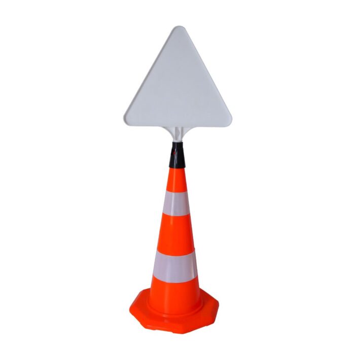 PVC Traffic Cone with 2 Reflective Collars 70 cm