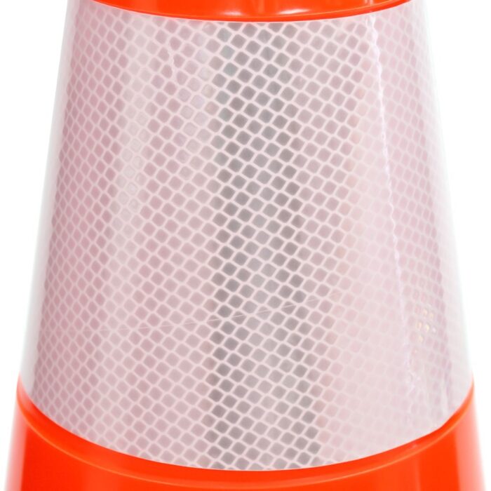 PVC Traffic Cone With Double Reflective Collar 75 cm