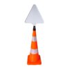 PVC Traffic Cone With Double Reflective Collar 90 cm