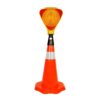 PVC Traffic Cone with Reflective Collar 52 cm