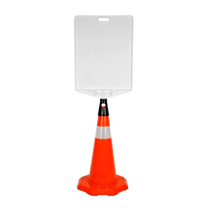 PVC Traffic Cone with Reflective Collar 52 cm