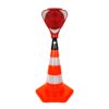 PVC Traffic Cone with Reflective Collar and Hexagonal Base 50 cm