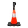 PVC Traffic Cone with Reflective Collar and Weighted Base 50 cm