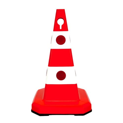 Ultra Traffic Cone With Cat’s Eyes and Weighted Base 60 cm