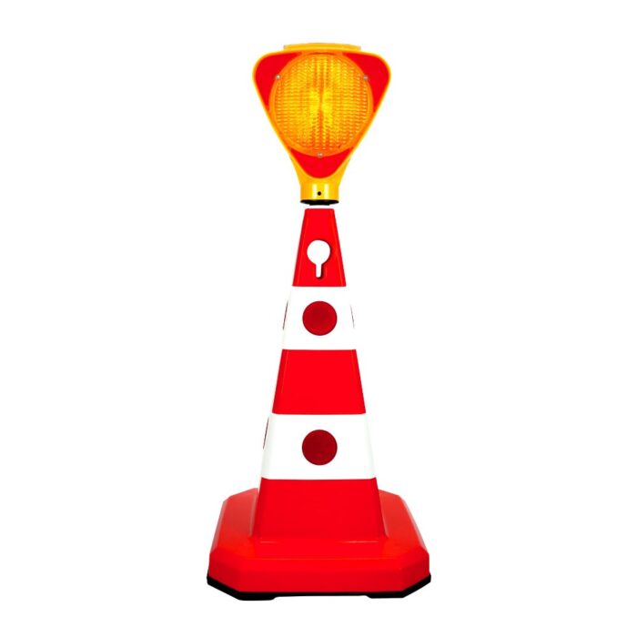 Ultra Traffic Cone With Cat’s Eyes and Weighted Base 60 cm