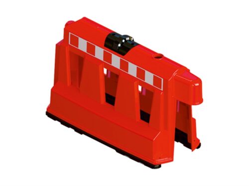 Road Safety Barrier 40 x 100 x 60 cm