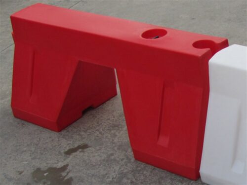 Road Barrier - Red 120 x 50 x 50 cm