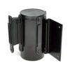 Black Wall Mounted Belt Barrier with Red Belt