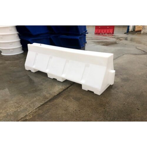 Road Barrier – White 150 x 50 x 50 cm