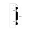 TPE Wall Protector 20 x 2,5 x 300 cm