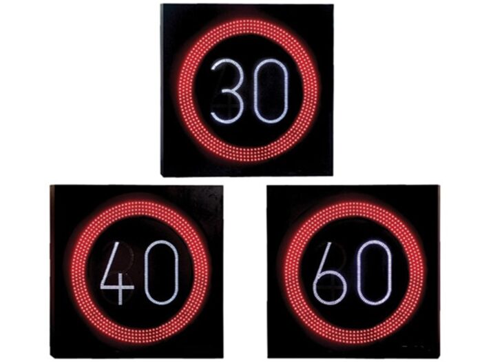LED Max Speed Limit Sign