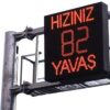 LED Speed Warning System with Radar