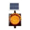 Solar Powered LED Flashing Light – 300 mm (Black Case)