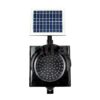 Solar Powered LED Flashing Light - 300 mm (Black Case)