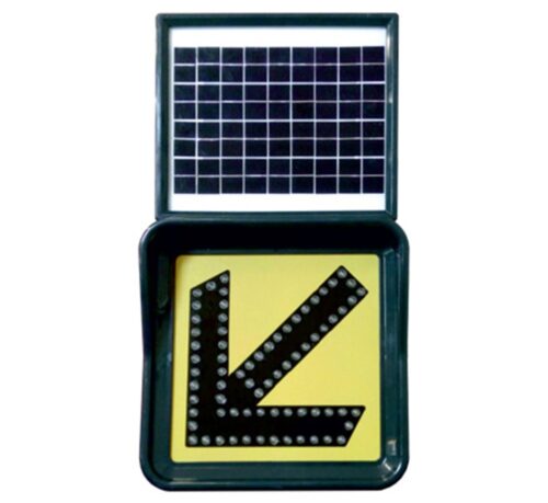 Solar “Keep Left” Sign 40 x 40 cm