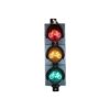 10 cm Power LED Traffic Light with Bicycle Figure