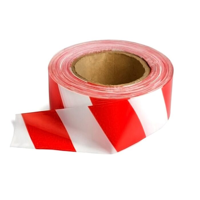 Barricade Tape (Red-White) 500 m Safety Tape
