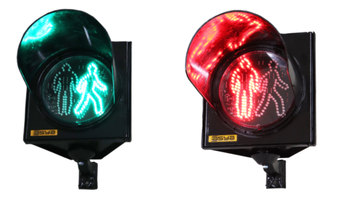 LED Single Pedestrian Traffic Light with Animated Figure -20 cm