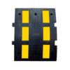 Rubber Speed Bump with 6 Reflective Stripes 500 x 600 x 45 mm