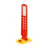 Road Stud with Reflective Signboard ( 26 x 16 x 60 cm)