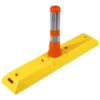 Plastic Separator Curb with 45 cm Delineator