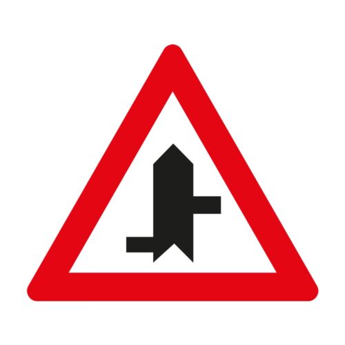 Staggered junction Ahead