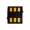 Rubber Speed Bump with 6 Reflective