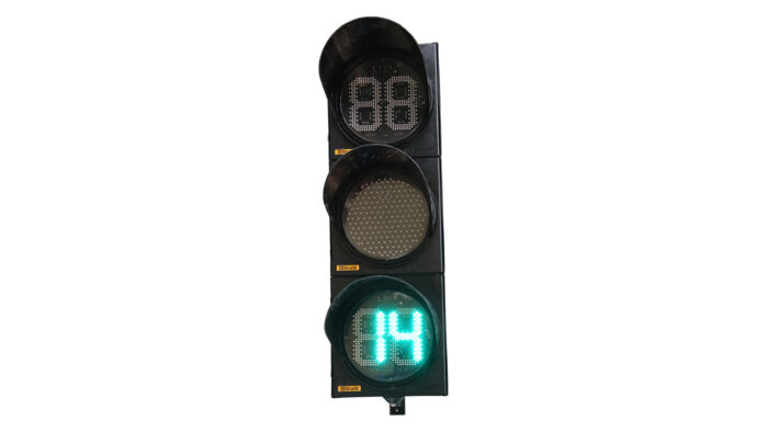 200 mm Red & Green Countdown Traffic Light