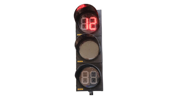 300 mm Red & Green Countdown Traffic Light