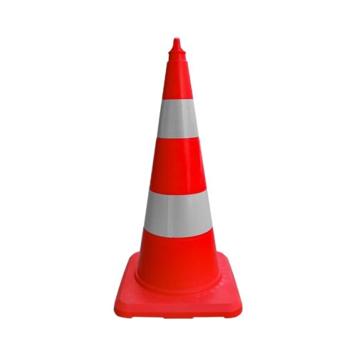 TPE Traffic Cone With Double Reflective Collar 75 cm
