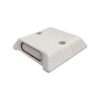 White plastic road stud 12005-3 YB