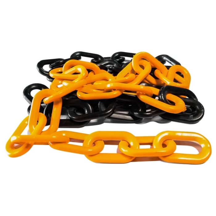 Black Yellow Plastic Chain